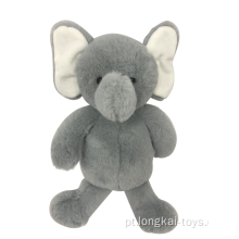 Elefante de pelúcia bebê cinza